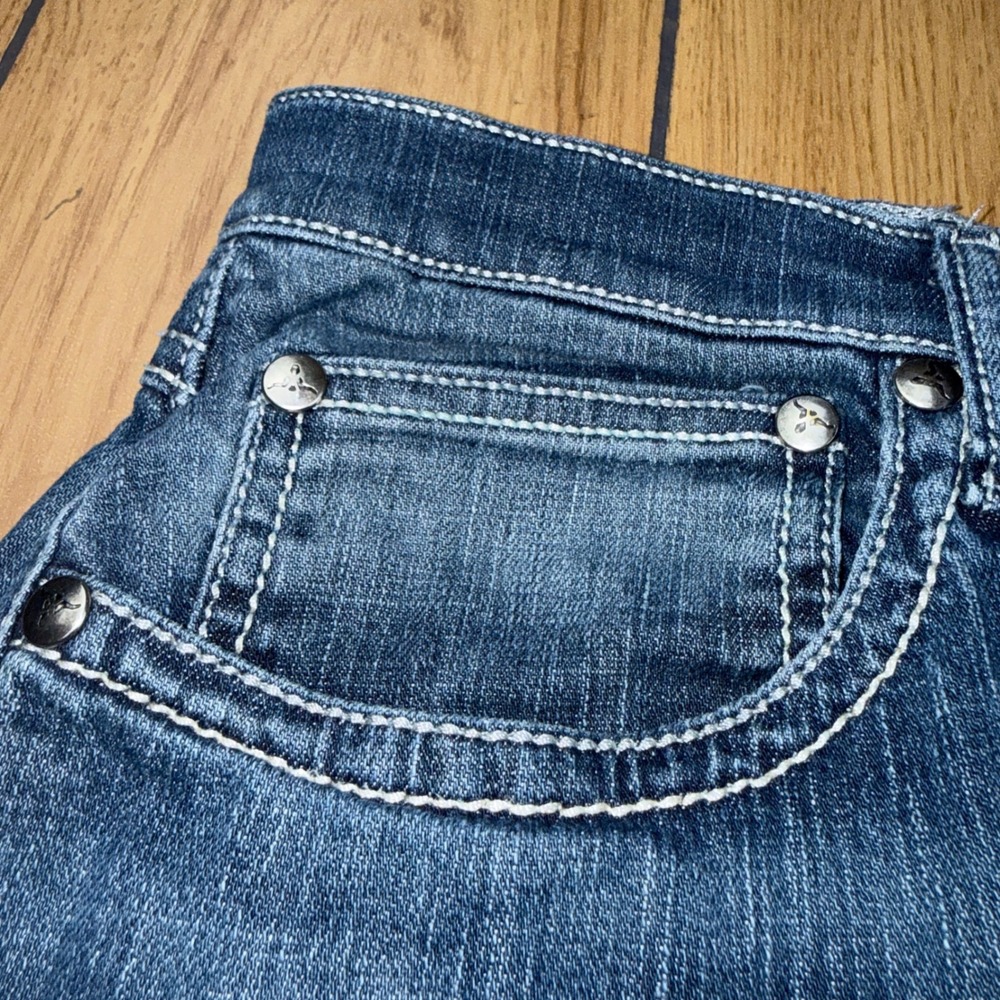 Wrangler 20X Style 42 Vintage Boot Jeans Mens 38x34 Blue Denim Western Cowboy - Picture 12 of 15